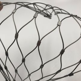 Maille animale nouée de corde de zoo de fabrication de volaille de maille de volière d'acier inoxydable